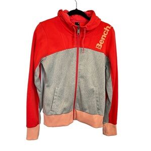 Bench Colorful Block Print Full Zip Hoodie‎